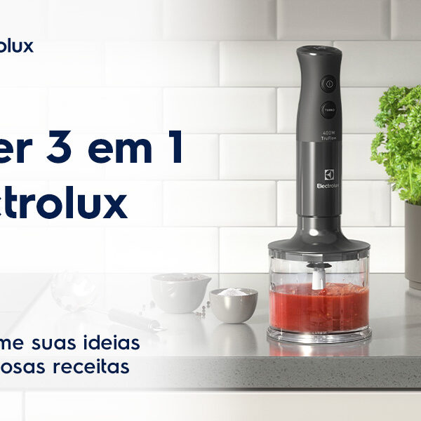 Mixer 3 Em 1 Eib10 Electrolux – 127v Cinza